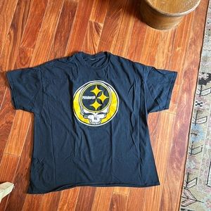 Men’s Pittsburgh Steelers Grateful Dead T shirt- 2X